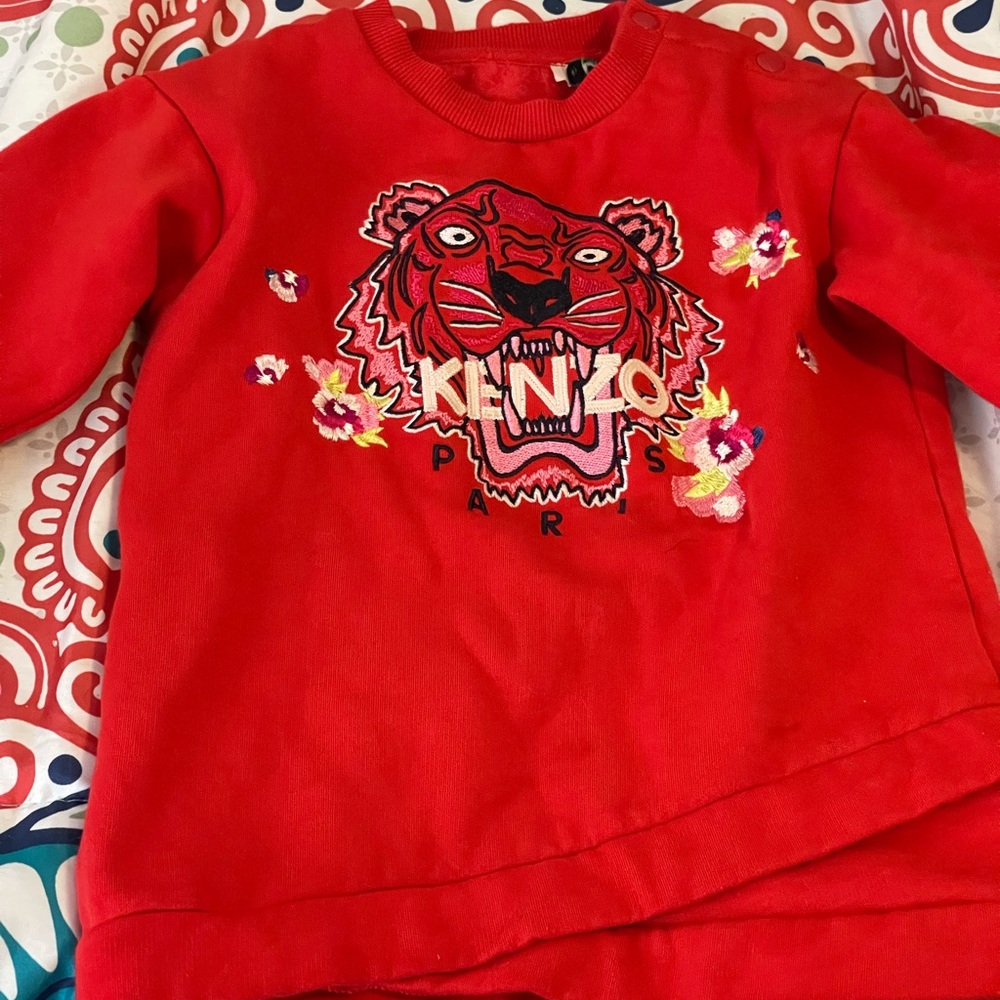 Kenzo dress 18mths , worn once .